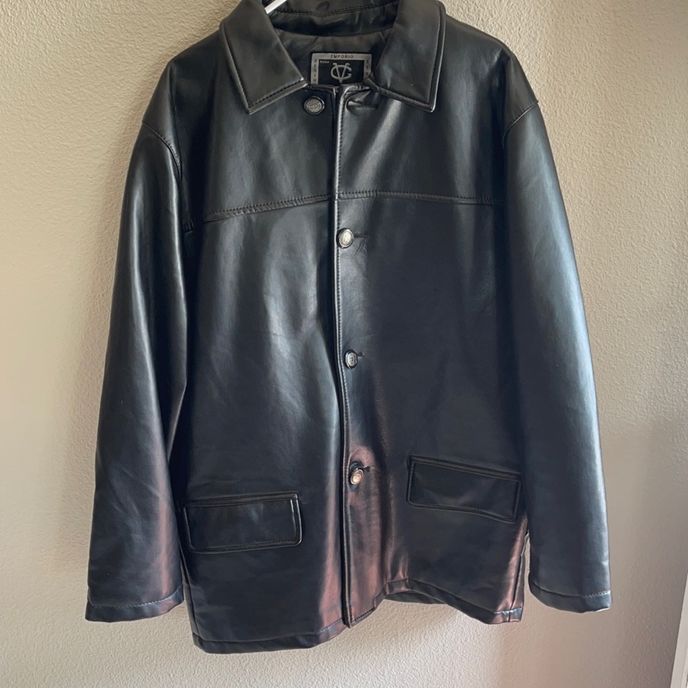 Emporio Italy leather jacket